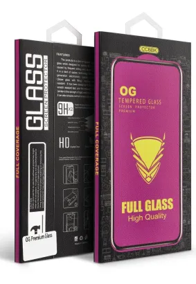 Szkło Hartowane OG Premium Glass - do Iphone 15 Plus czarny