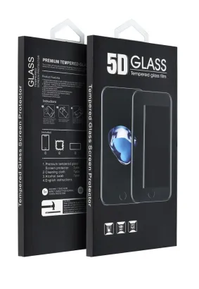 5D Full Glue Tempered Glass - do iPhone 15 Pro czarny