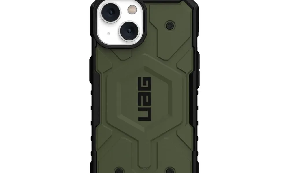 Futerał ( UAG ) Urban Armor Gear Pathfinder do IPHONE 14 PLUS kompatybilna z MagSafe green