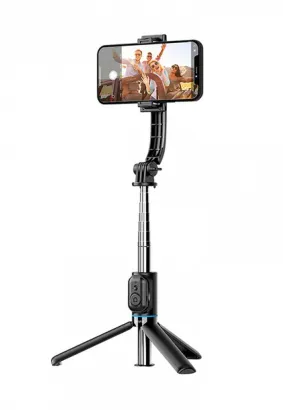WiWU - Selfie stick Wi-SE001 z funcją tripoda i odczepianym uchwytem