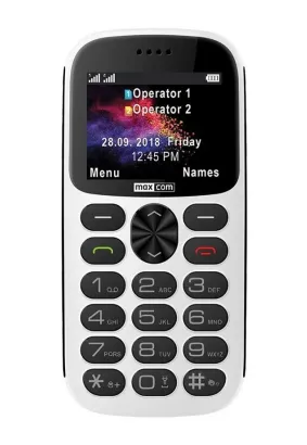 Telefon dla Seniora Maxcom Comfort MM471 / biały