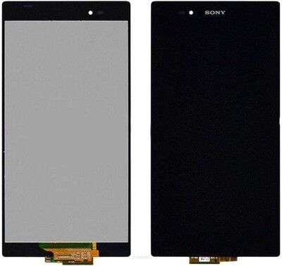 SONY XPERIA Z ULTRA XL39H FULL SET  DIGITIZER+LCD CZARNY / BLACK