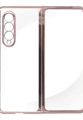 Futerał   FOCUS dla SAMSUNG Galaxy Z Fold 3 5G złoty róż