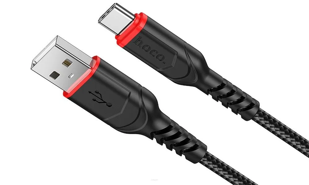 HOCO kabel USB do Typ C 3A VICTORY X59 1 m czarny