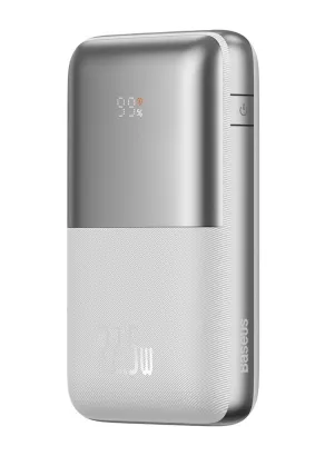 Bateria zewnętrzna (Powerbank) BASEUS Bipow Pro - 20 000mAh Quick Charge PD 22,5W z kablem USB do Typ C PPBD030002 biały