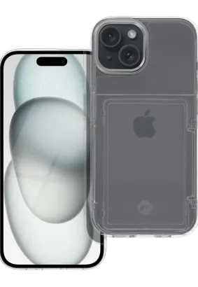 FORCELL F-PROTECT Crystal Pocket do IPHONE 15 transparent
