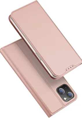 DUX DUCIS Skin Pro - futerał z klapką do Apple iPhone 15 Plus różowy