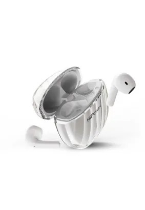 Bezprzewodowe słuchawki HiFuture FLYBUDS3 Elegant (ENC) (IPX5) TWS biały