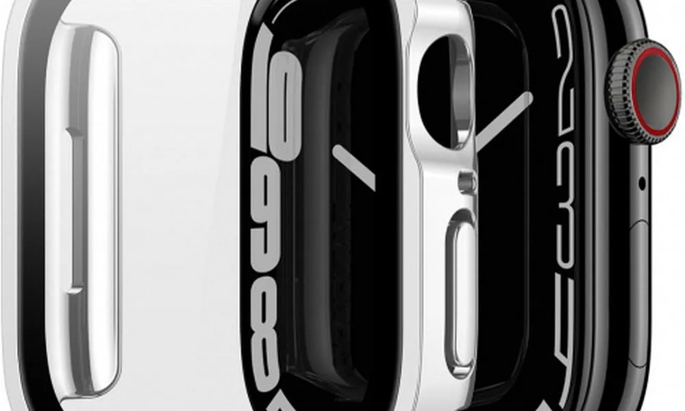 DUX DUCIS Hamo - futerał ochronny ze szkłem do Apple Watch Series 7/8/9 45mm srebrny