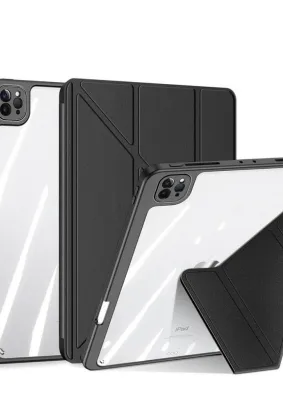 DUX DUCIS Magi - etui smart case z miejscem na rysik do iPad Pro 12.9 (2018/2020/2021/2022) czarne
