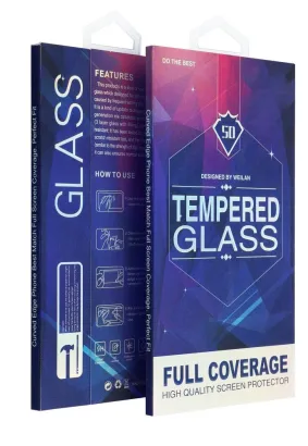 5D Full Glue Tempered Glass - do Samsung Galaxy S20 Plus (hole) czarny