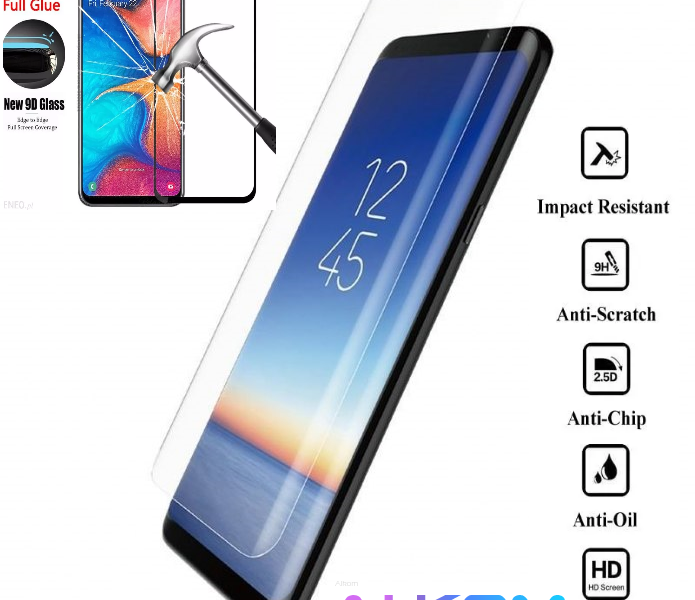 Zabezpieczenie Wyświetlacza w Samsung Galaxy S20 Ultra - Szkło Hartowane UV full EDGE