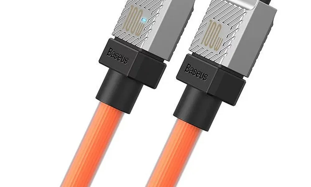 BASEUS kabel Typ C do Typ C CoolPlay Power Delivery 100W 1m pomarańczowy CAKW000207