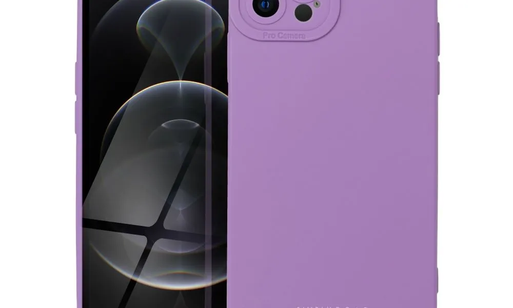 Futerał Roar Luna Case - do iPhone 12 Pro Fioletowy