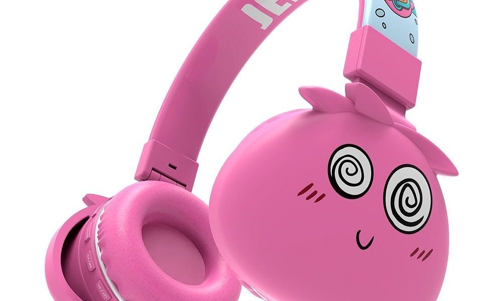 Słuchawki nagłowne bezprzewodowe / bluetooth JELLIE MONSTER Jellie YLFS-09BT różowe
