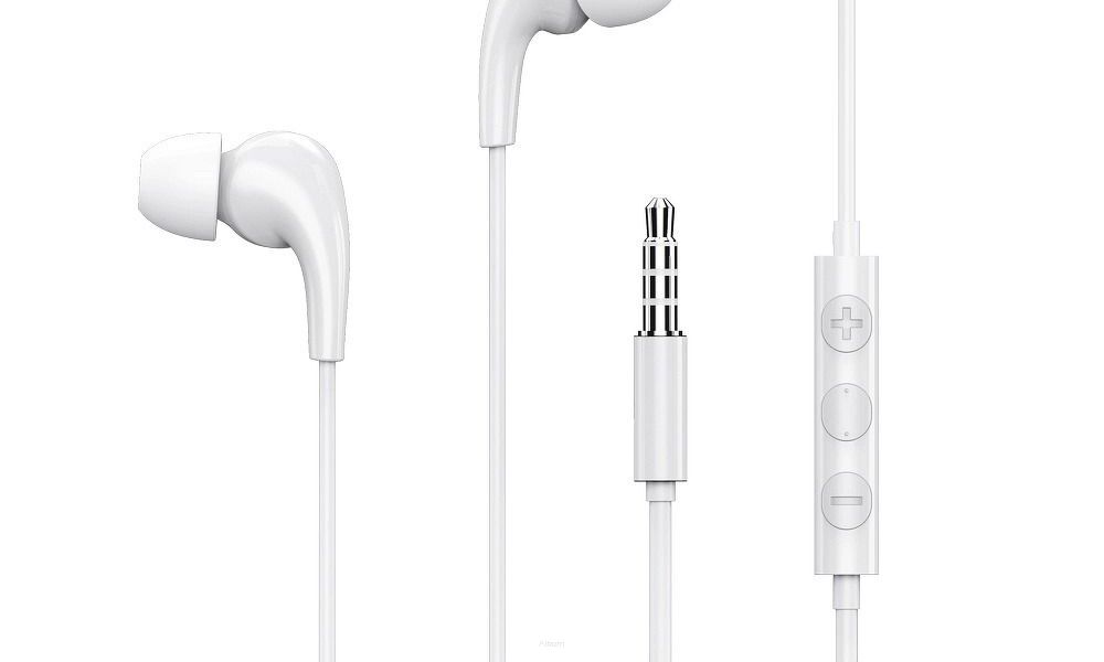 REMAX zestaw słuchawkowy / słuchawki RW-108 biały