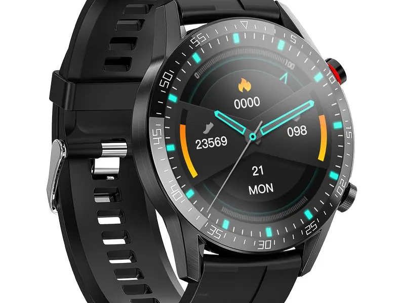 HOCO smartwatch / inteligentny zegarek Y2 Pro smart sport (możliwość połączeń z zegarka) czarny