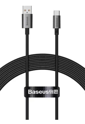 BASEUS kabel USB A do Typ C PD 100W 2m czarny P10320102114-02