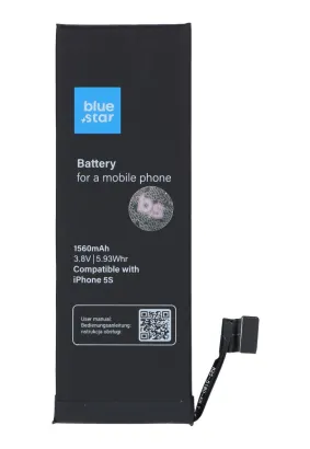 Bateria do iPhone 5S 1560 mAh  Blue Star HQ