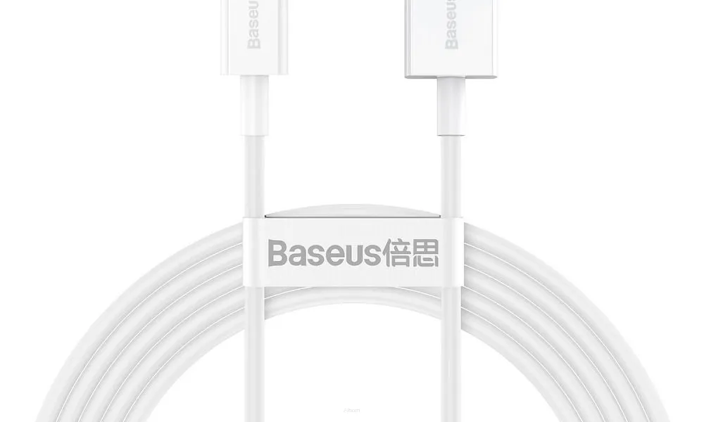 BASEUS kabel USB do Apple Lightning 8-pin 2,4A Superior Series Fast Charging CALYS-C02 2 metr biały