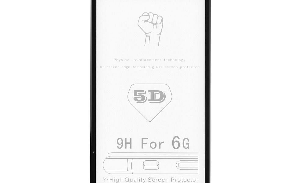Szkło Hartowane 5D Roar Glass - Samsung Galaxy S20 Plus (hole) czarny
