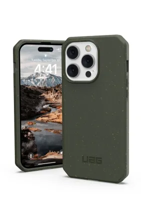 Futerał ( UAG ) Urban Armor Gear Biodegradable Outback do iPhone 14 PRO MAX green