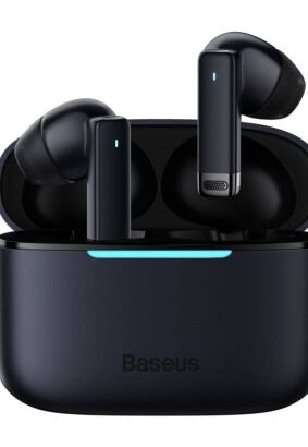 BASEUS słuchawki bezprzewodowe / bluetooth TWS Bowie E9 czarne NGTW120001