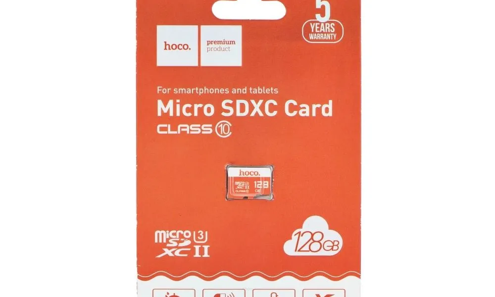 HOCO karta pamięci microSD TF High Speed Memory 128GB Class 10