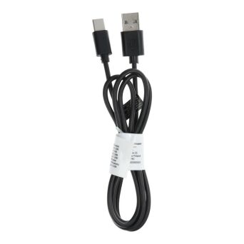Kabel USB - Typ C 2.0 C366 1 metr czarny (długa koncówka 8mm)