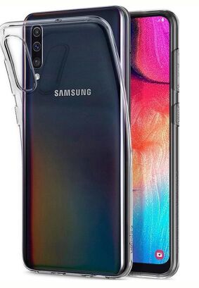 Futerał Back Case Ultra Slim 0,3mm do SAMSUNG Galaxy M10 transparent