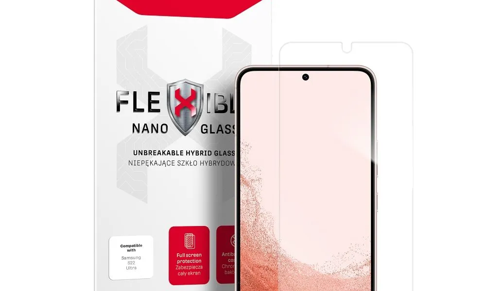 Forcell Flexible Nano Glass - szkło hybrydowe do Samsung Galaxy A54 5G/S23FE