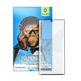 Szkło Hartowane 5D Mr. Monkey Glass - Apple iPhone 12 / 12 Pro  czarny (Strong Matte)