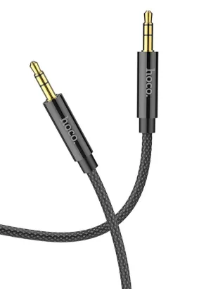 HOCO kabel AUX Audio Jack 3,5mm na Jack 3,5mm UPA19 1m czarny