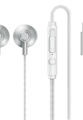 REMAX zestaw słuchawkowy / słuchawki TYP C RM-711a srebrne
