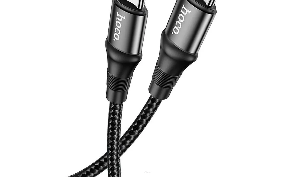 HOCO kabel Typ C do Typ C Exquisito Power Delivery PD 100W X50 1 metr czarny