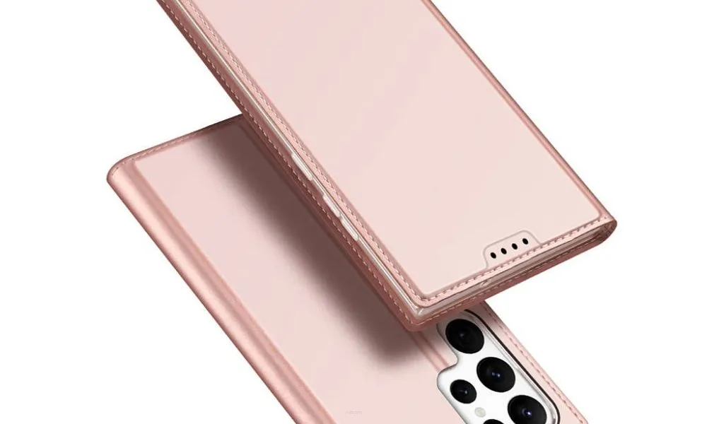 DUX DUCIS Skin Pro - futerał z klapką do Samsung Galaxy S23 Ultra różowy