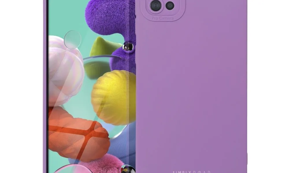 Futerał Roar Luna Case - do Samsung Galaxy A51 Fioletowy
