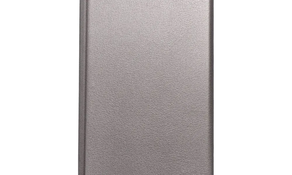 Kabura Book Elegance do  SAMSUNG A02S stalowy