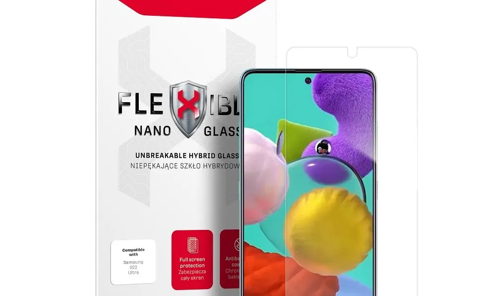 Forcell Flexible Nano Glass - szkło hybrydowe do Samsung Galaxy A51