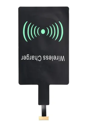 Adapter do ładowania indukcyjnego / bezprzewodowego pasuje do MicroUSB typ 1