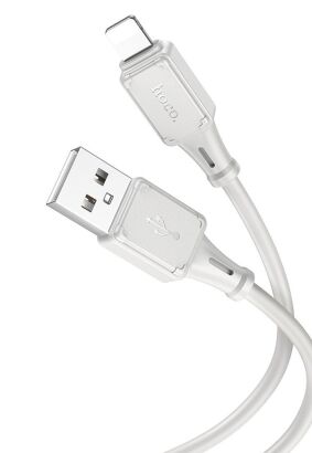 HOCO kabel USB do iPhone Lightning 8-pin 2,4A Assistant X101 szary (30szt/opakowanie)
