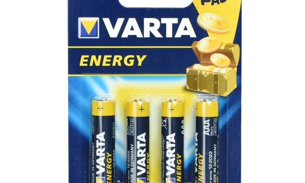 Bateria Alkaliczna VARTA R3 (AAA) 4 szt. Energy