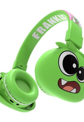 Słuchawki nagłowne bezprzewodowe / bluetooth JELLIE MONSTER Frankie YLFS-09BT zielone