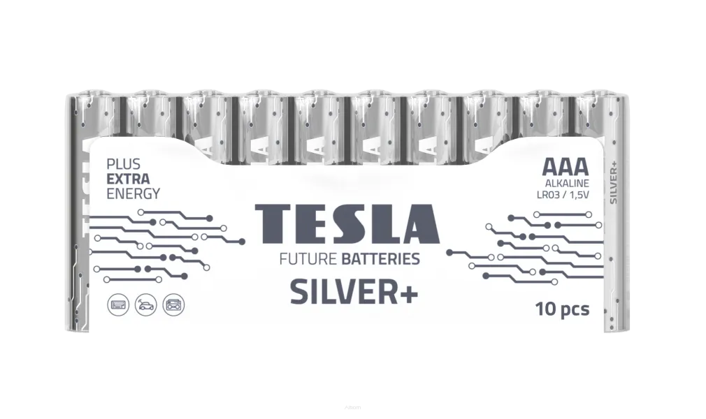 TESLA Bateria Alkaliczna AAA SILVER+[10x72]