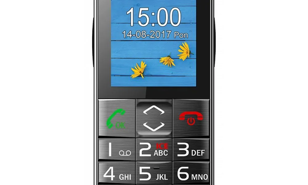 Telefon dla Seniora Maxcom MM720BB / czarny