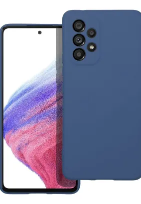 Futerał SILICONE do SAMSUNG Galaxy A53 5G niebieski