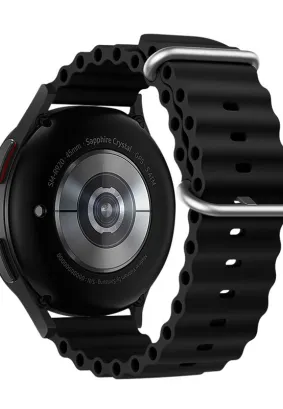 FORCELL F-DESIGN FS01 pasek / opaska do Samsung Watch 20mm czarna