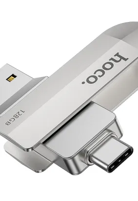 HOCO pendrive Wide UD10 USB + Typ C 128GB USB3.0