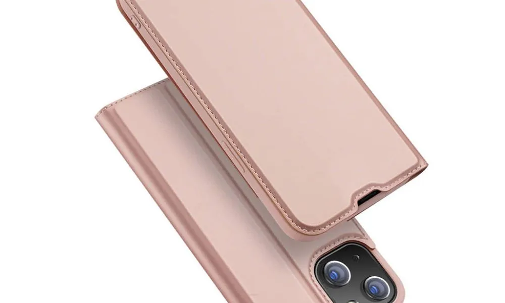 DUX DUCIS Skin Pro - futerał z klapką do Apple iPhone 13/14 różowy
