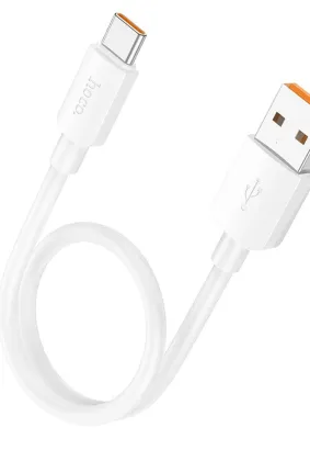 HOCO kabel USB do Typ C Hyper Power Delivery 100W X96 25cm biały